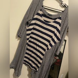 2xl Swoop 3/4 sleeve tunic